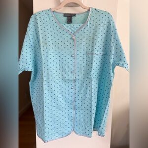 Vintage Size Large Katelyn Court Pijama Set 100%cotton